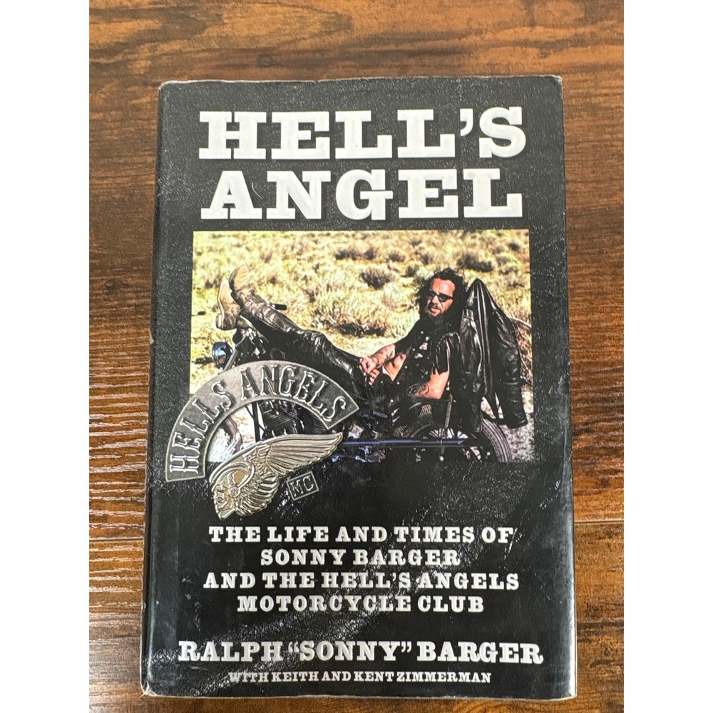 Hell's Angel Sonny Barger Hells Angels Motorcycle Club 1st Edition Hardcover